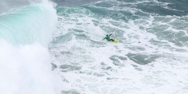 Other Sports Surfing World record holder Steudtner finds peace in chaos