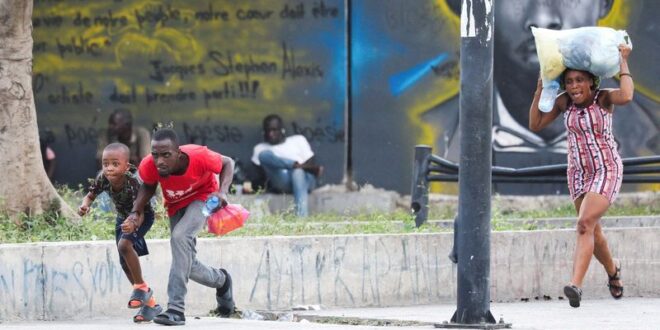 Over 50000 fled Haiti capital in three weeks with politicians