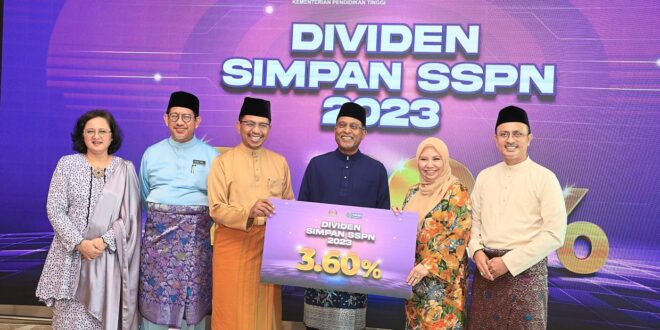 PTPTN DECLARES 360 DIVIDEND FOR SIMPAN SSPN 2023