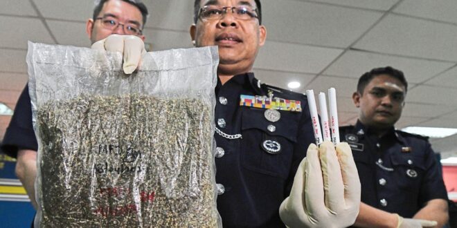 Penang cops bust drugs syndicate