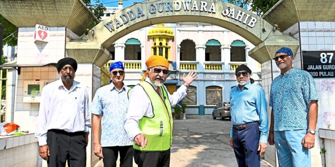 RM6mil restoration work on 122 year old gurdwara in Penang to take