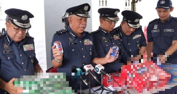 Sabah Customs seizes smuggled alcohol worth over RM19mil at Sepanggar