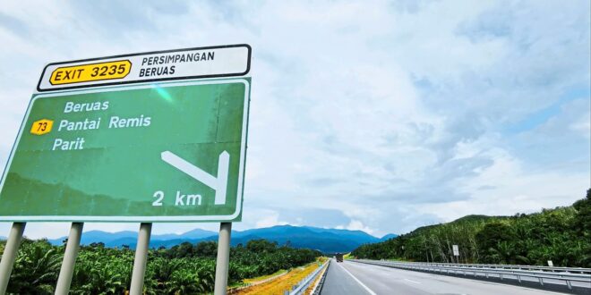 Smooth ride on WCE for motorists in Perak