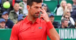 Tennis Tennis Djokovic dominates to reach Monte Carlo third round