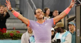 Tennis Tennis Nadal downs De Minaur in Madrid