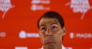 Tennis Tennis Nadal uncertain over Roland Garros appearance