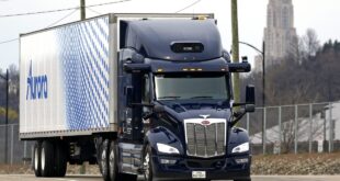 Tractor trailers with no one aboard The future is near for