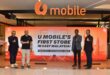 U Mobile launches store in KK shopping mall first in