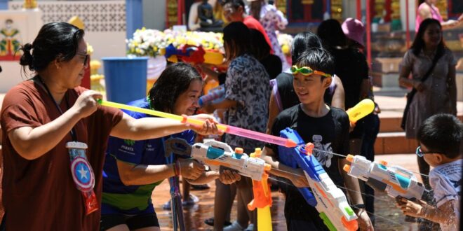 Water load of fun as Bomba livens up Songkran festivities