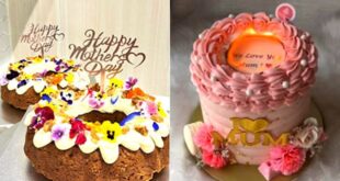 Bakers show off their creativity with trendy Mothers Day cakes