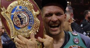 Boxing Boxing Usyks reign as undisputed champion may last only two