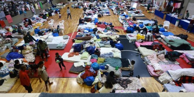 Brazil flooding forces plan for tent cities to house the