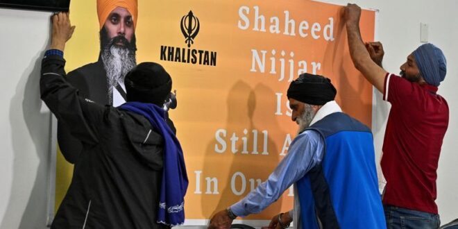 Canada police charge three with murder of Sikh leader Nijjar