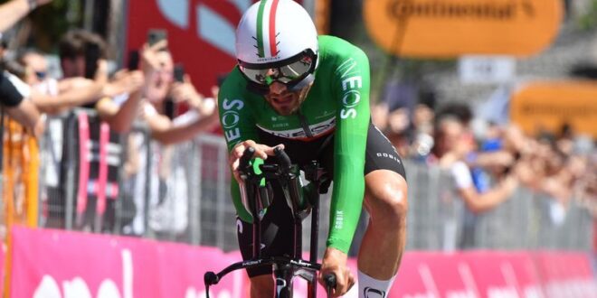 Cycling Cycling Ganna gets time trial revenge on Pogacar to win Giro