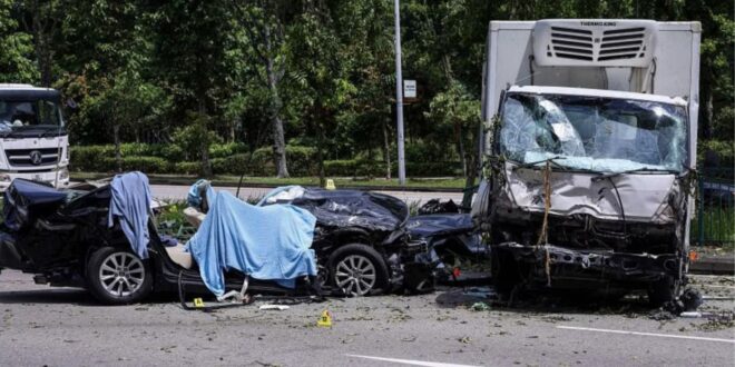 Driver of lorry in crash that killed NUS law professor