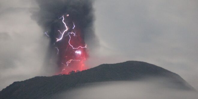 Eruption of Indonesias Mt Ibu forces seven villages to evacuate