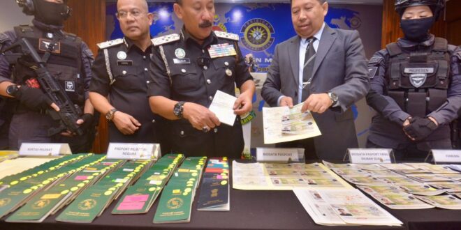 Fake passport syndicate busted two nabbed in Kajang