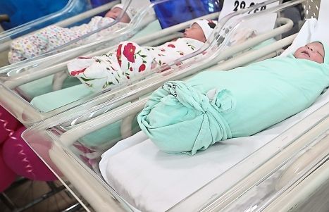 Fewer babies being born in the country