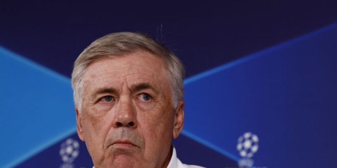 Football Soccer Ancelotti demands pace and intensity from Real Madrid against