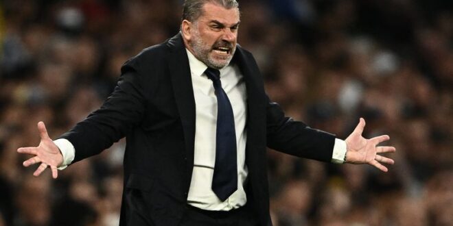 Football Soccer Angry Postecoglou blasts Tottenhams fragile foundations