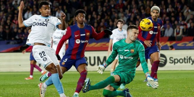 Football Soccer Barca out for revenge against Girona says Xavi