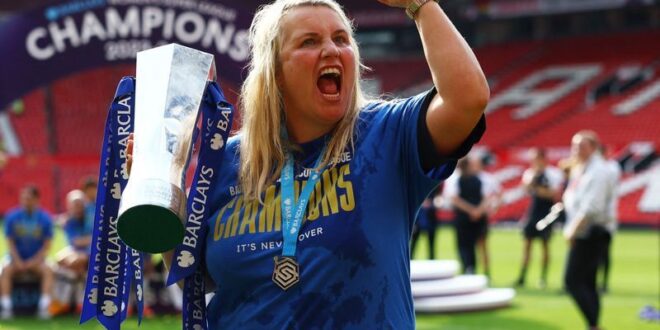 Football Soccer Chelseas Hayes signs off with spectacular WSL title win