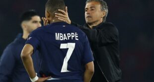 Football Soccer Enrique is proud of Mbappe understands decision to leave