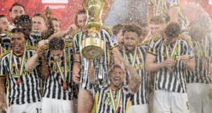 Football Soccer Juventus win Coppa Italia final with early Vlahovic strike