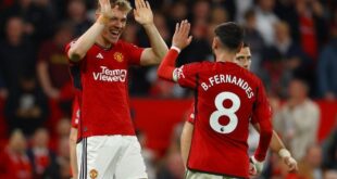 Football Soccer Manchester United hold on to beat Newcastle 3 2 in