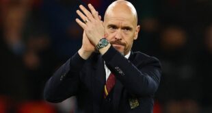 Football Soccer Ten Hag sees the potential despite terrible season for