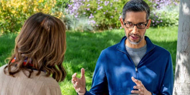 Googles Sundar Pichai lays out his AI roadmap