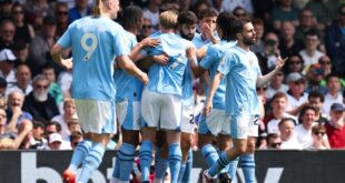Gvardiol double sinks Fulham as Man City go top of