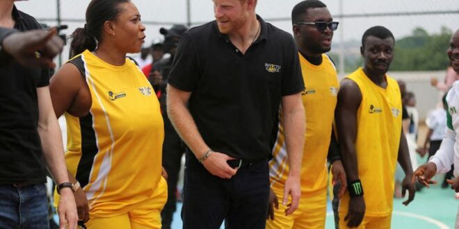 In Nigeria Prince Harry speaks of brave souls losing lives