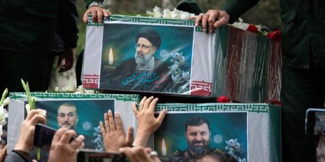 Iranian President Raisis memorial muted amid public discontent