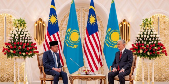 Malaysia Kazakhstan ready to strengthen ties explore new cooperation opportunities