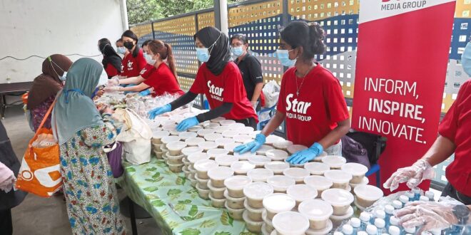 Media group volunteers for soup kitchen initiative