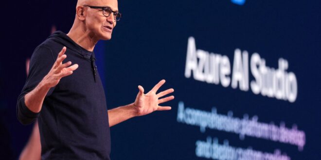 Microsofts Satya Nadella wants us to stop treating AI like