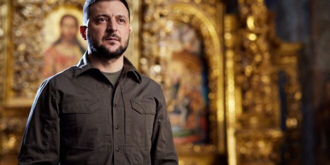 On Orthodox Easter Zelenskiy calls on Ukrainians to unite in