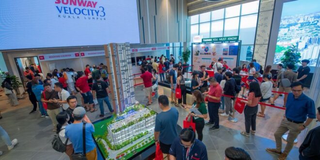 Over 400 units of Sunway Velocity 3 Homes Sold on