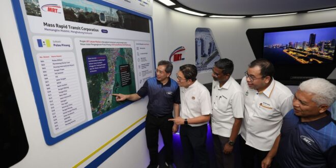 Penang LRT project on track despite minor amendment says MRT