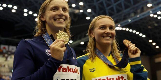 Swimming Swimming American great Ledecky inspired me to push boundaries Titmus