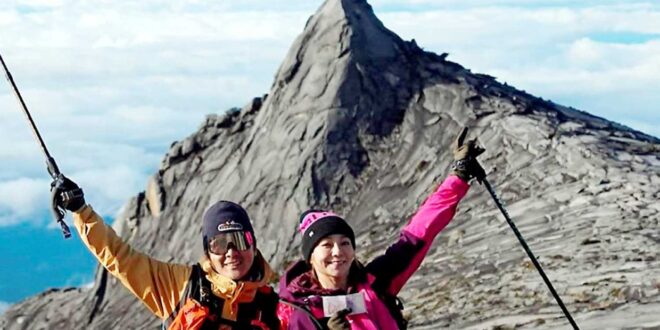 Taiwanese celebs Ji Qin and Zax Wang conquer Mt Kinabalu