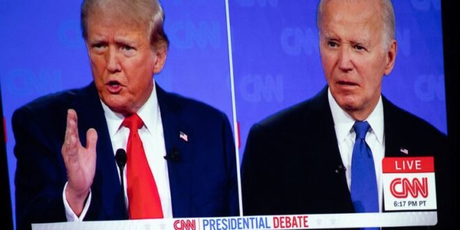 A disaster Bidens shaky start in debate with Trump rattles