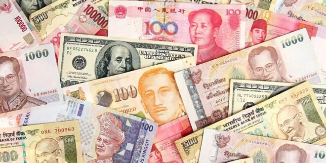 Asian currencies muted on robust dollar rupiah at 4 year low