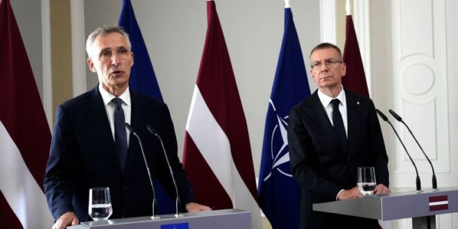 At NATO allies summit Latvia touts coordinated Ukraine approach without