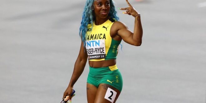 Athletics Athletics Jamaican sprinters sound warning for rivals ahead of Paris