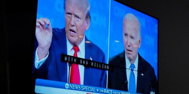 Biden Trump point fingers at each other on inflation during