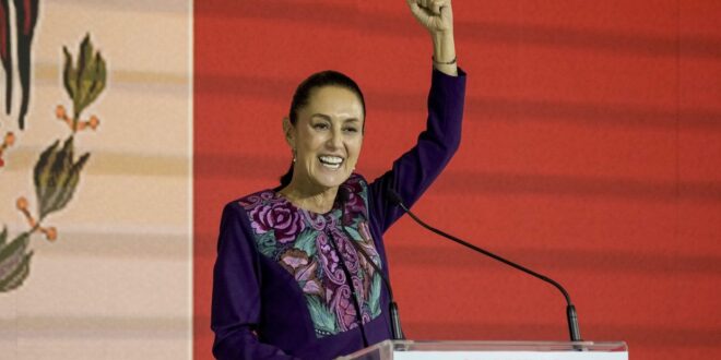 Claudia Sheinbaum makes history as Mexicos first woman president