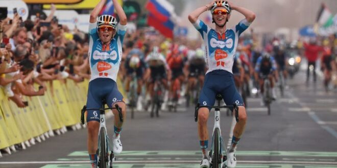 Cycling Cycling Frances Bardet claims first yellow jersey in Tour stage