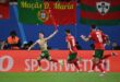 Football Soccer Conceicao to the rescue as Portugal snatch 2 1 win